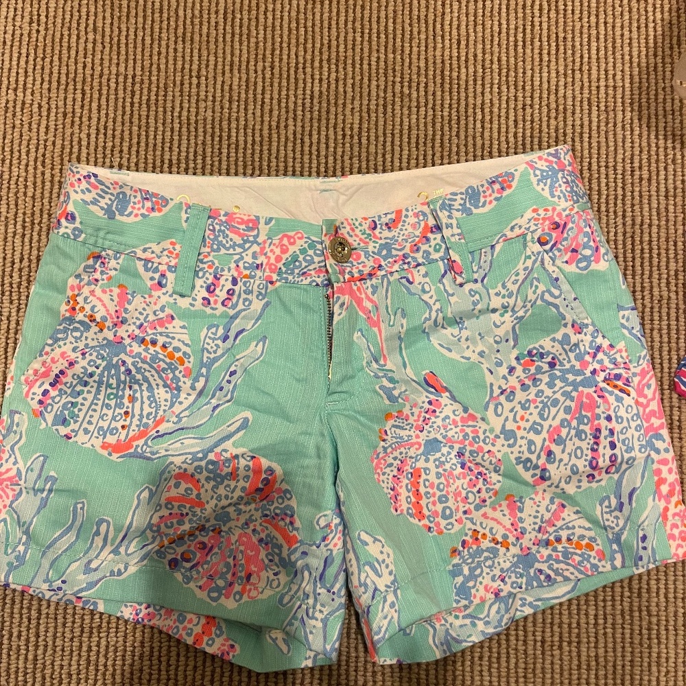 Lilly Pulitzer shorts. Size 2.